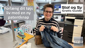 Forlæng dit tøjs liv med en ny patentknap - Guide fra Stof og Sy